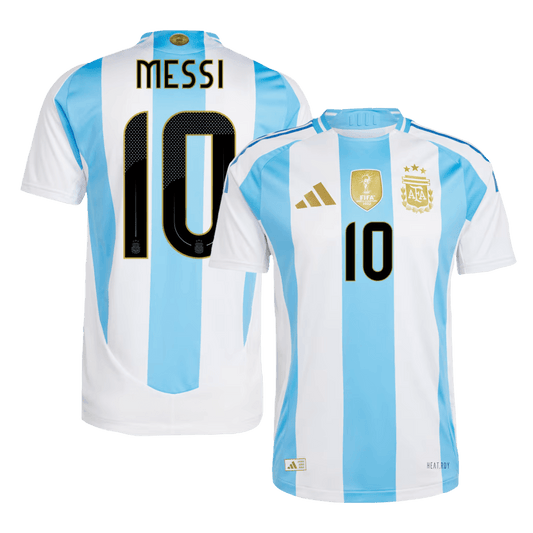 Oryginalna koszulka domowa MESSI #10 Argentyny na mecz piłki nożnej 2024
