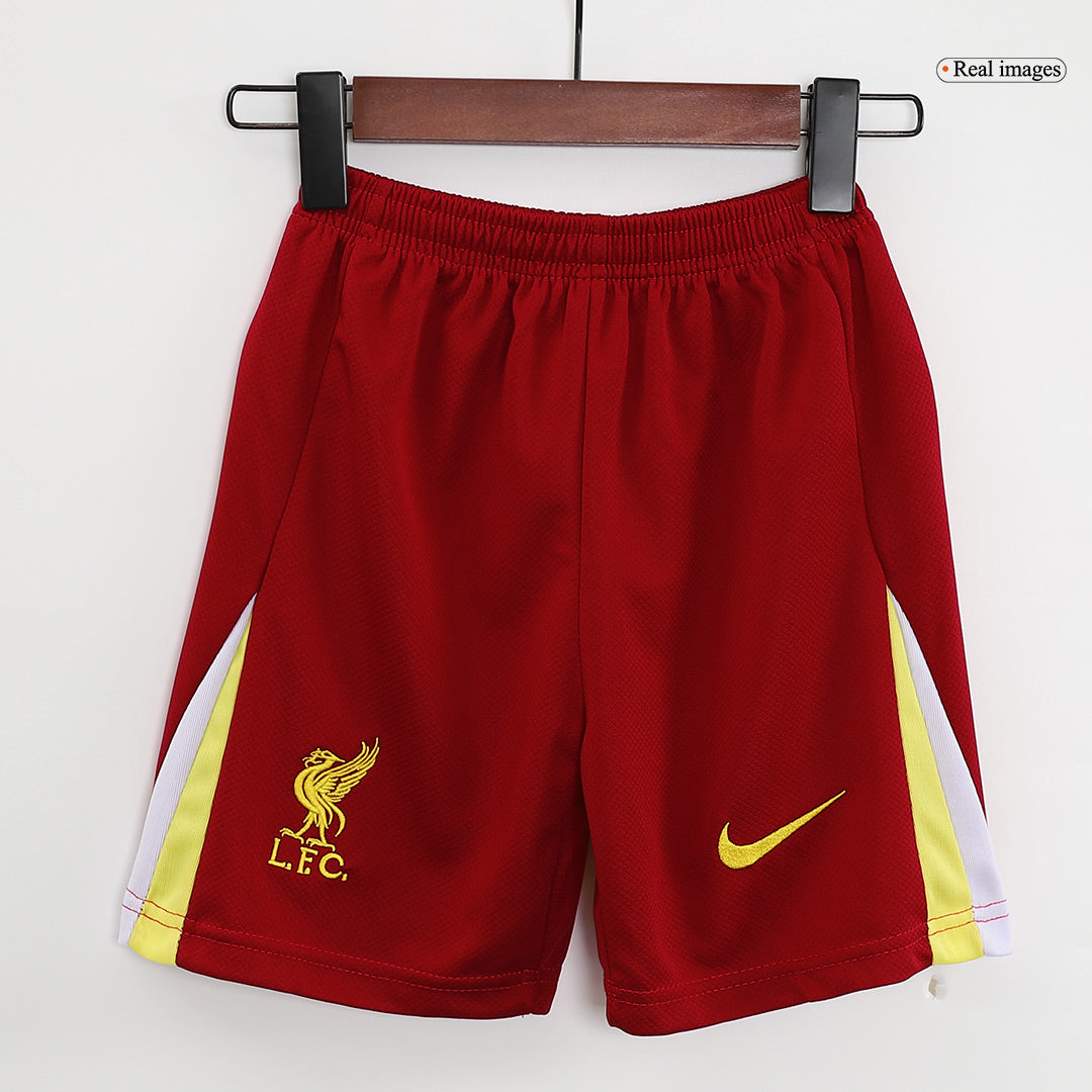 Liverpool Tanie Dziecięce Strój Domowy 2024/25 (Koszulka + Spodenki + Skarpetki)