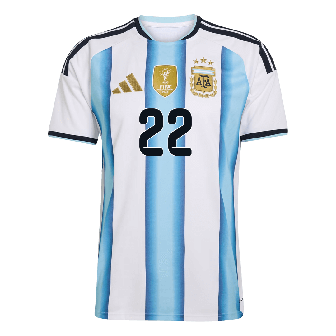 L.MARTÍNEZ #22 Argentyna Domowa koszulka piłkarska 2026