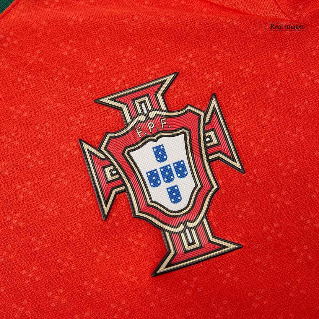 Oryginalna koszulka domowa RONALDO #7 Portugalia 2025 w kolorze czerwonym