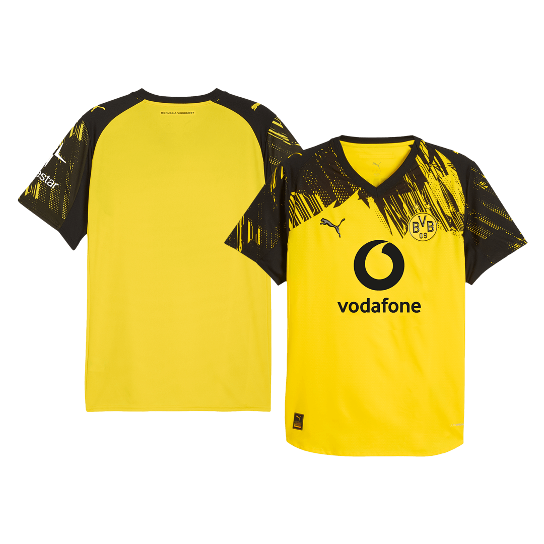 Oryginalna koszulka domowa Borussii Dortmund 2025/26 żółta