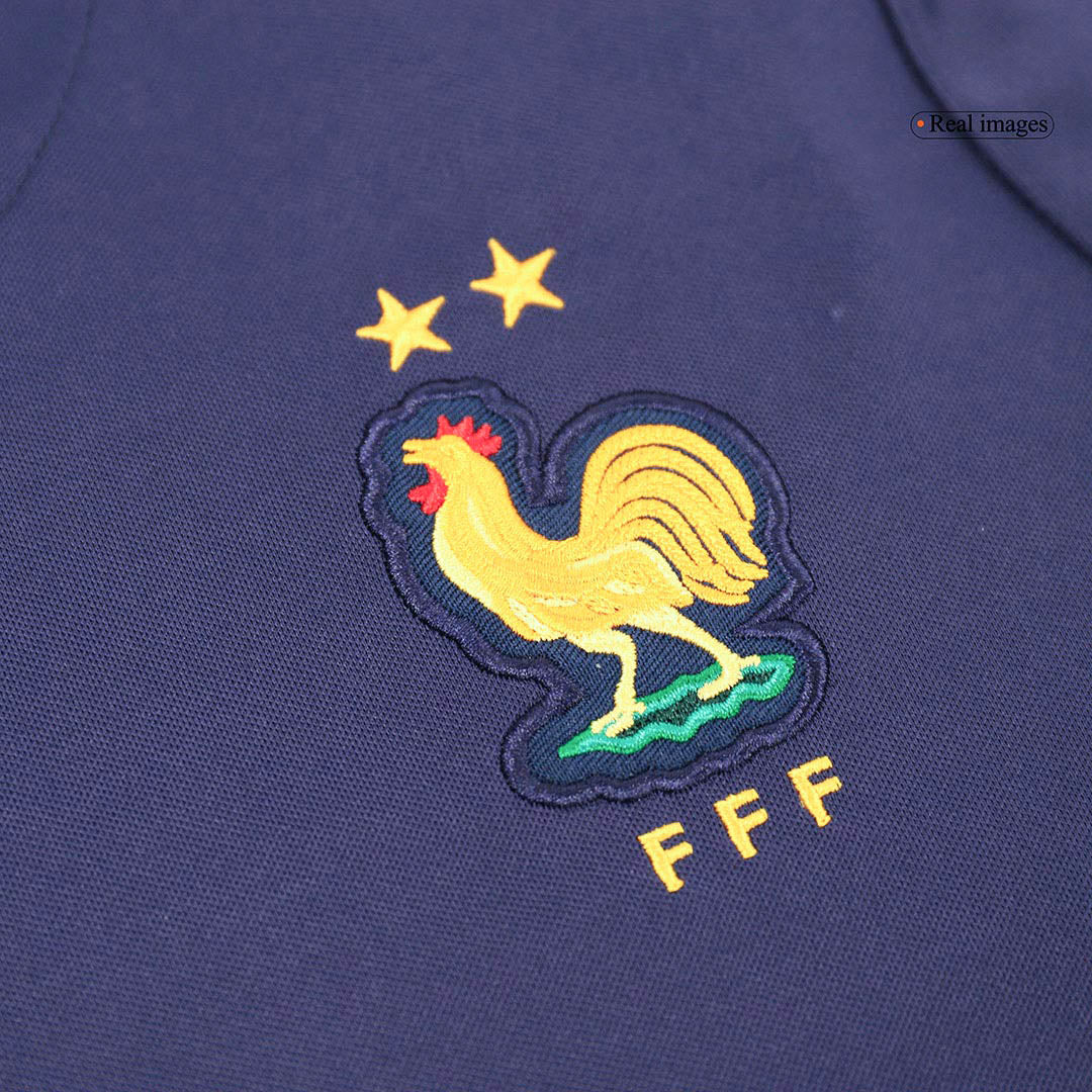 Koszulka piłkarska reprezentacji Francji przed meczem Euro 2024