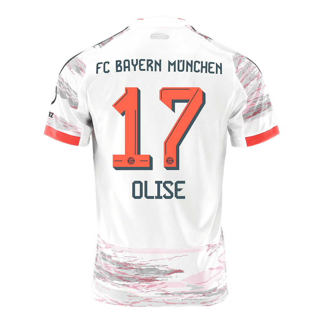 Koszulka wyjazdowa OLISE #17 Bayern Monachium 2025/26