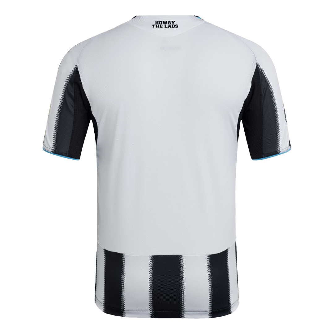 Oryginalna koszulka domowa Newcastle United 2025/26 w kolorze czarno-białym