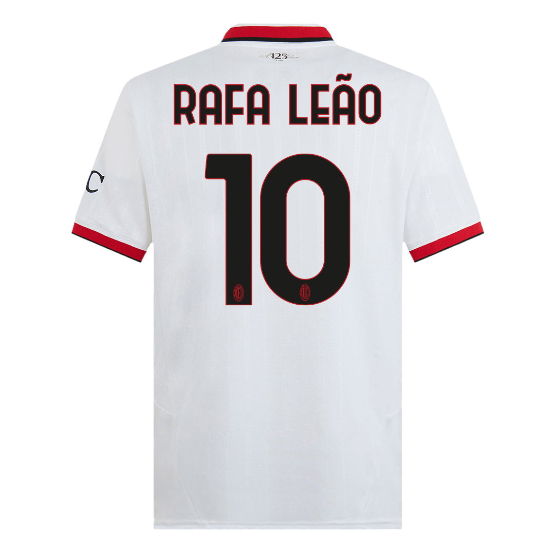 Wyjazdowa koszulka piłkarska RAFA LEÃO nr 10 AC Milan