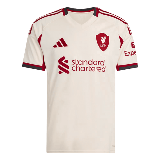 Koszulka wyjazdowa Liverpoolu 25/26 biała