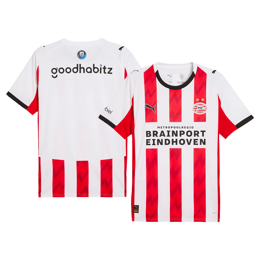 Koszulka domowa PSV Eindhoven 25/26 czerwono-biała