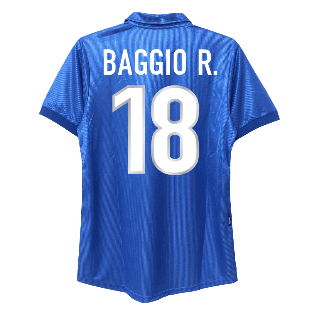 Koszulka piłkarska Retro BAGGIO R. #18 1998 Włochy