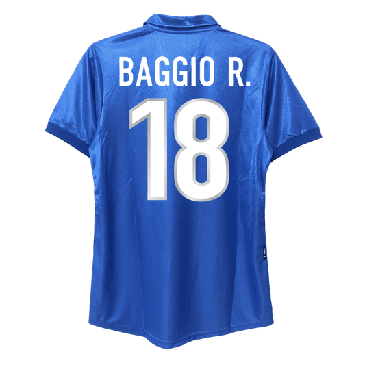 Koszulka piłkarska Retro BAGGIO R. #18 1998 Włochy