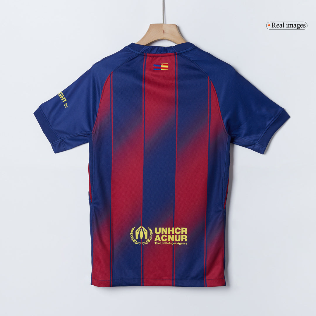 Koszulka domowa F.DE JONG #21 Barcelona 2025/26 Red&Blue - UCL