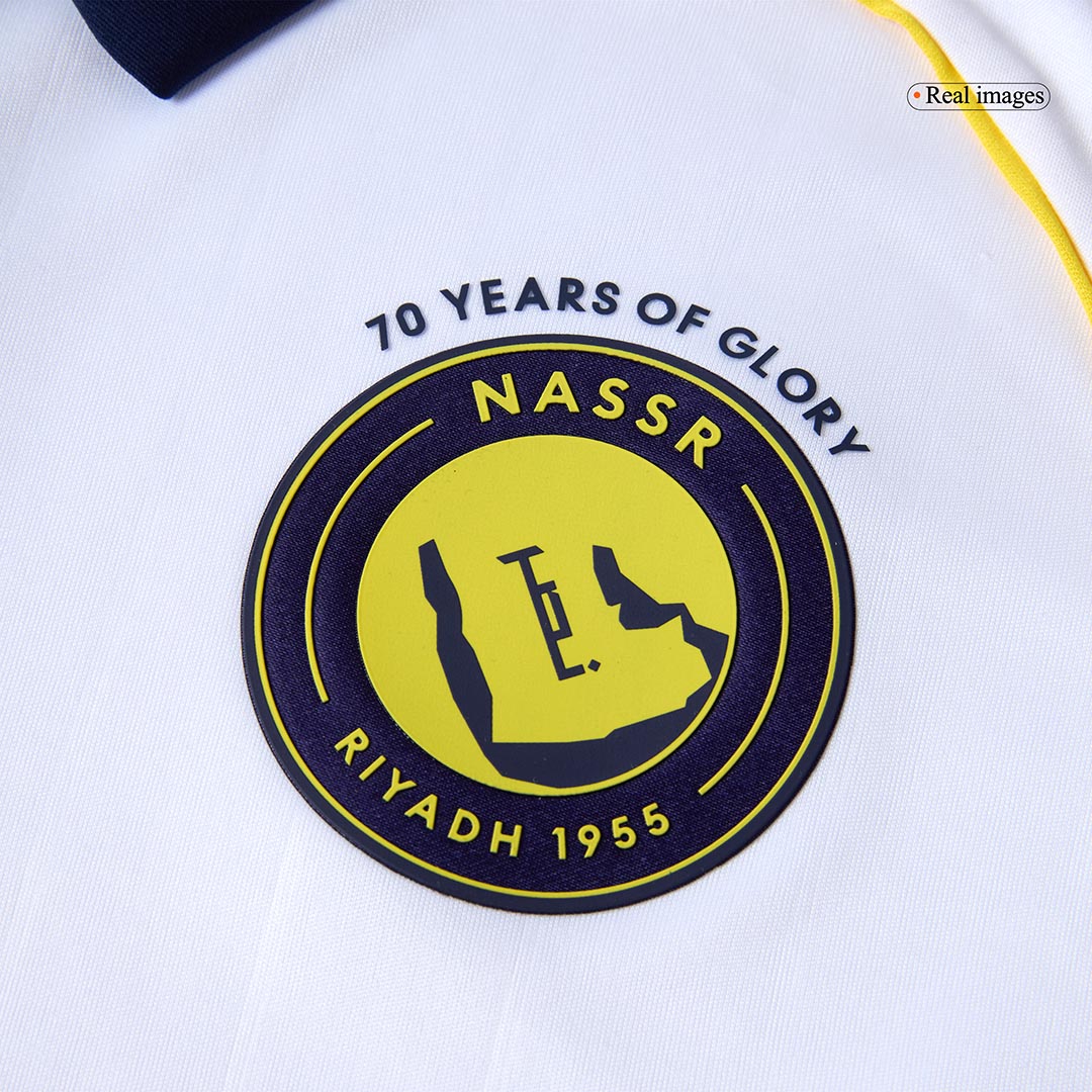 Koszulka wyjazdowa RONALDO #7 Al Nassr 2025/26, biała