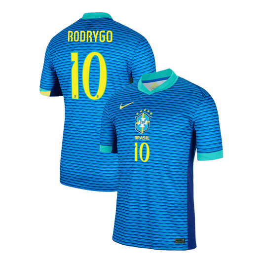 Koszulka wyjazdowa Rodrygo #10 Brazylia Copa America 2024
