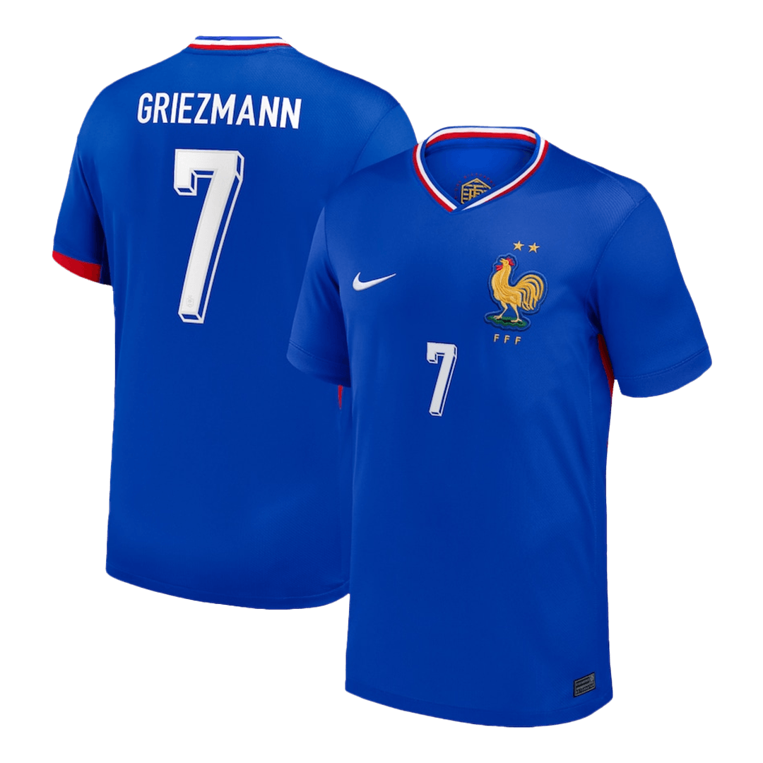 GRIEZMANN #7 Francja Koszulka domowa piłkarska Euro 2024
