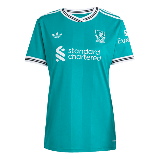 Koszulka wyjazdowa Liverpoolu dla kobiet na trzeci mecz 2025/26