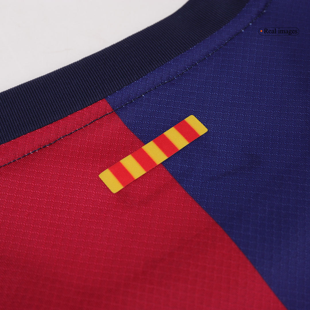 Koszulka piłkarska Barcelona Home z długim rękawem 2024/25