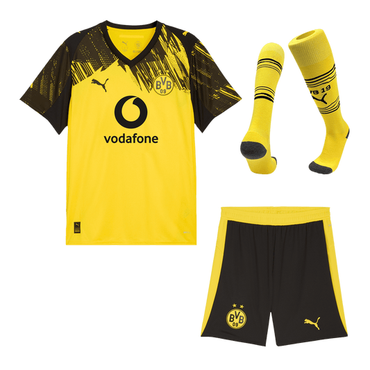 Zestaw domowy Borussii Dortmund (koszulka + spodenki + skarpetki) 2025/26