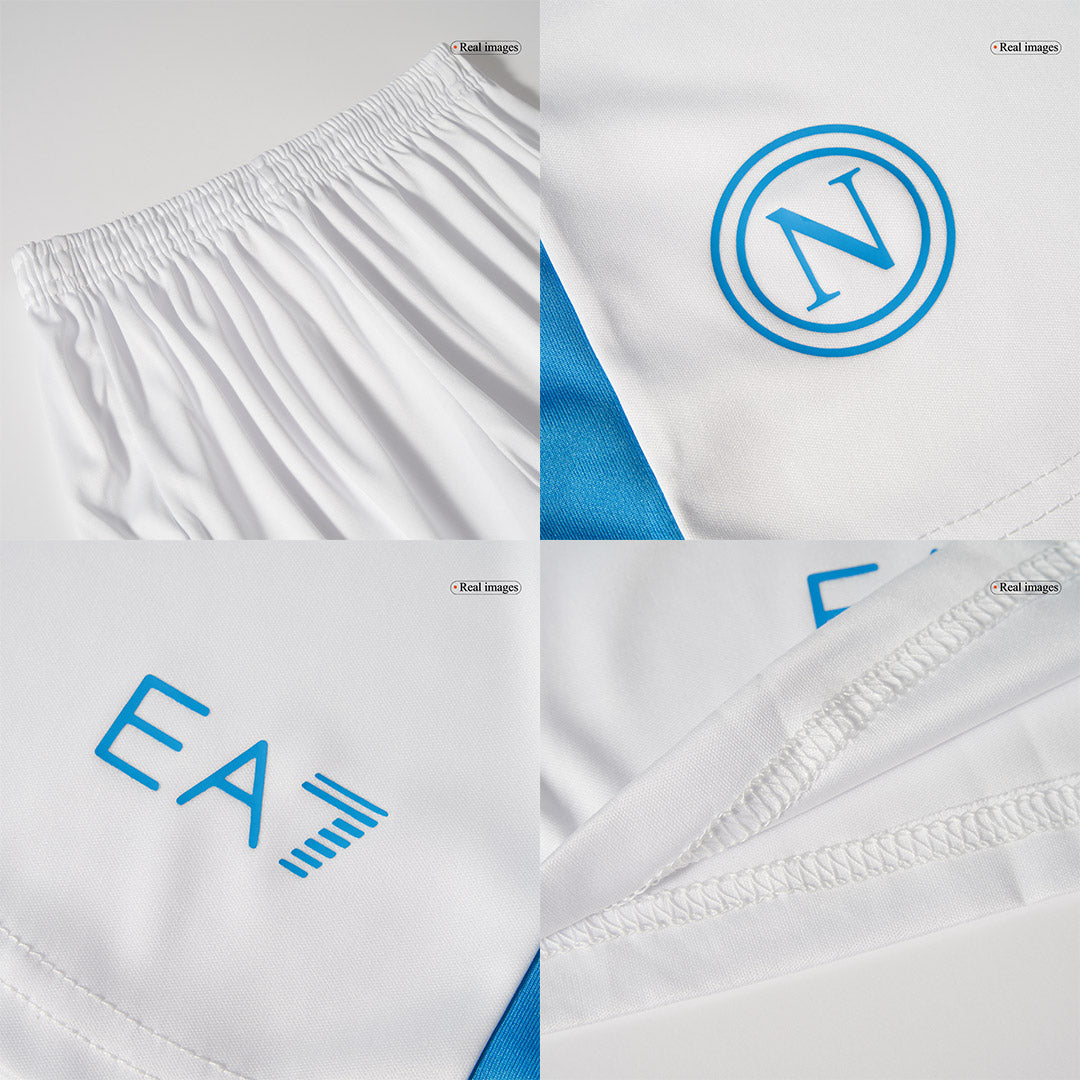 Dziecięcy zestaw piłkarski Napoli Home (koszulka + spodenki) 2024/25