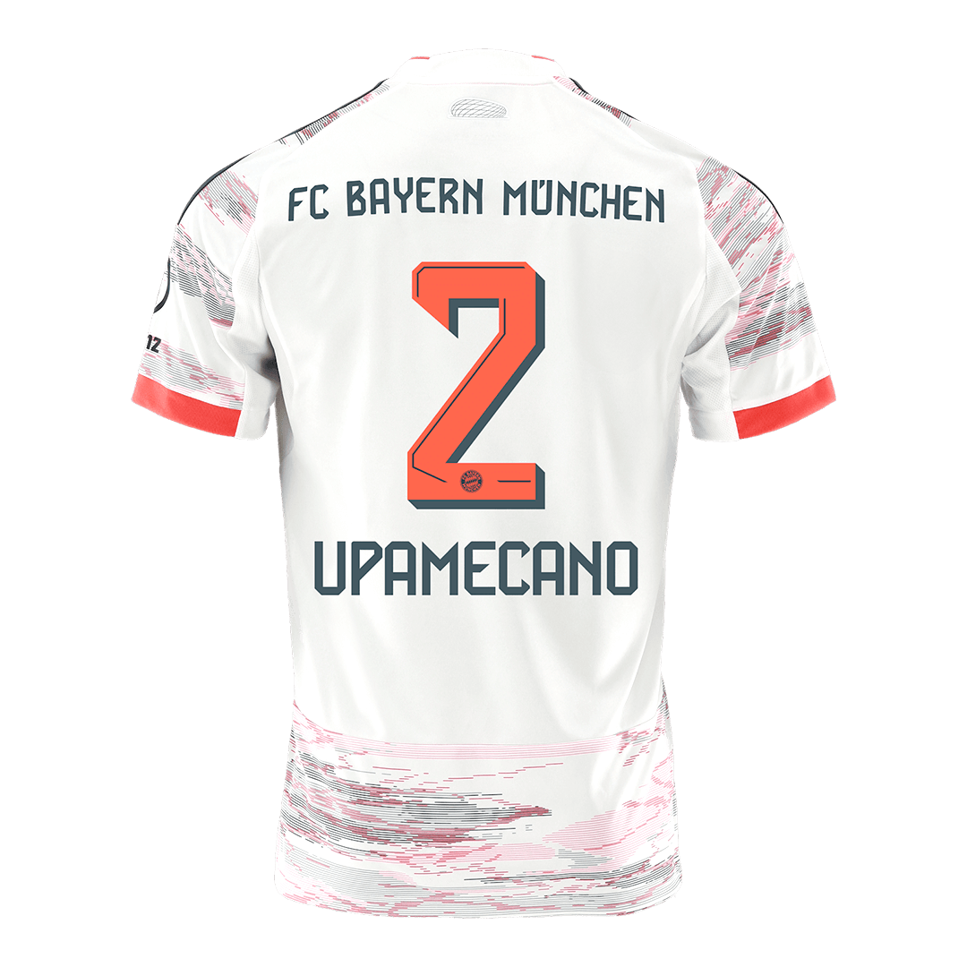 Koszulka wyjazdowa UPAMECANO #2 Bayern Munich 2025/26