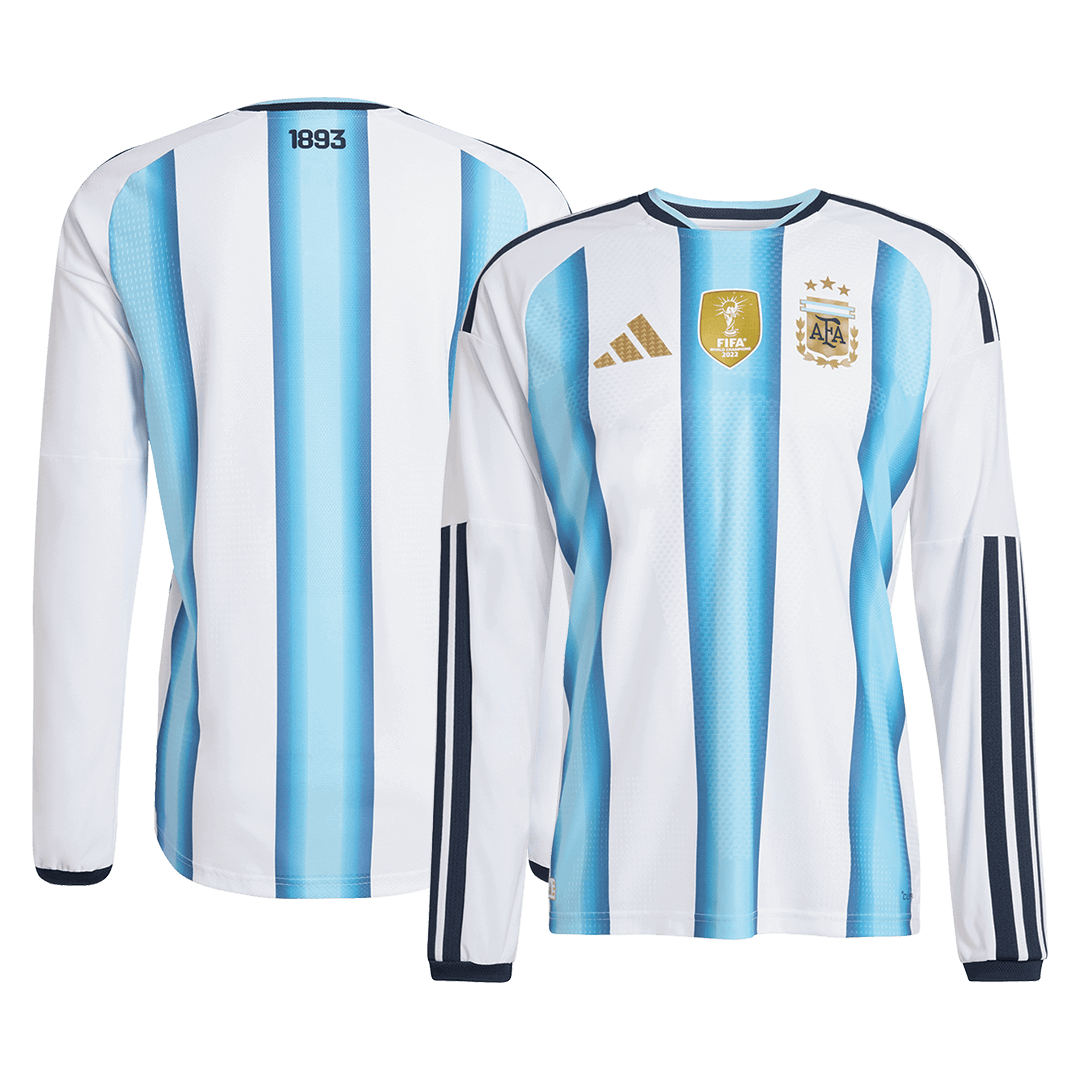 Oryginalna koszulka piłkarska z długim rękawem reprezentacji Argentyny 2026