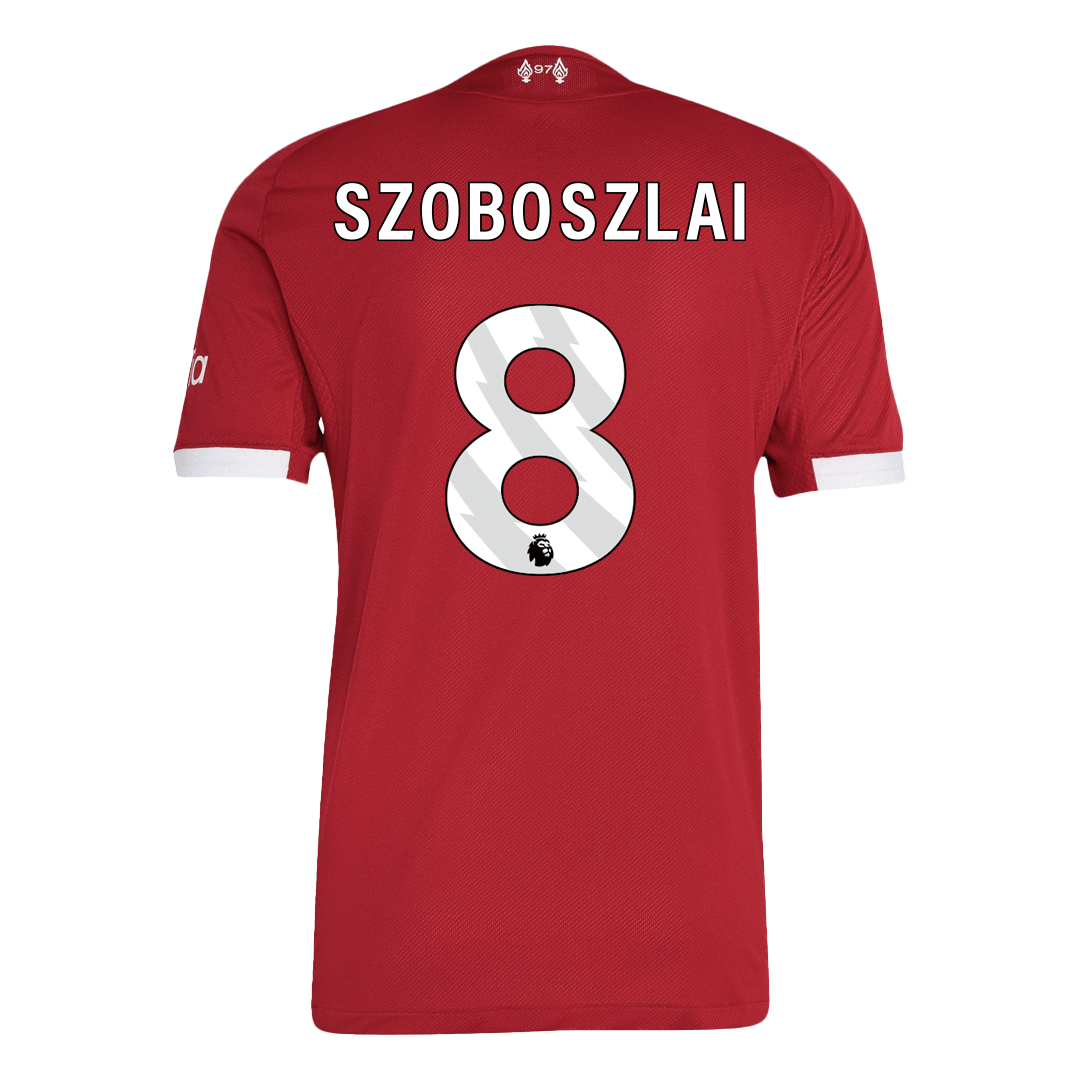 Autentyczna koszulka piłkarska Liverpoolu SZABOSZLAI #8 2025/26