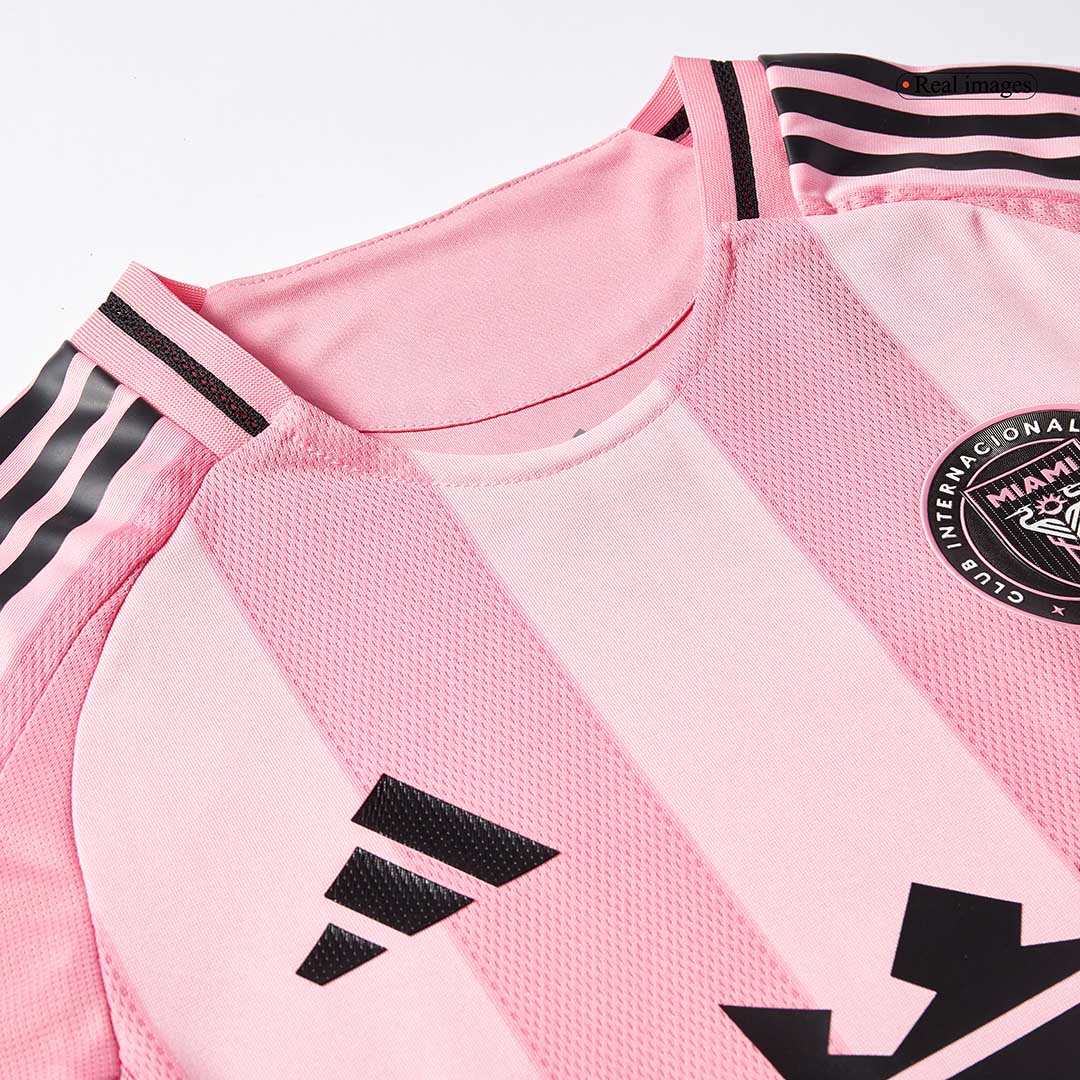 Oryginalna koszulka domowa DE PAUL #7 Inter Miami CF 2025 w kolorze różowym