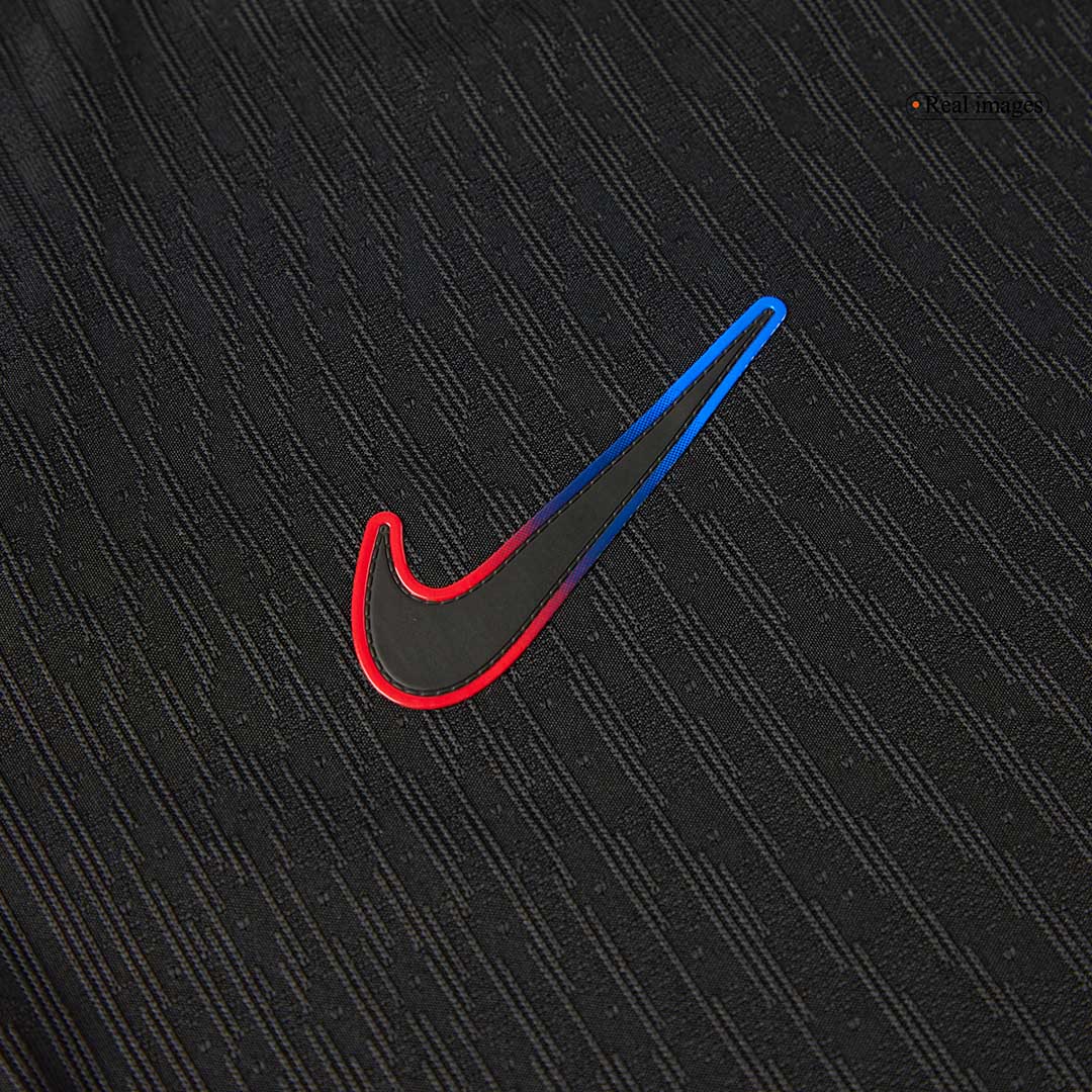 Oryginalna wyjazdowa koszulka piłkarska Barcelona X Travis Scott 2024/25 w kolorze czarnym