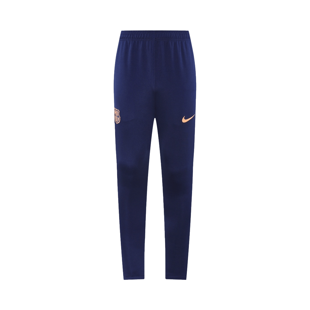 Zestaw Barcelona Training Jacket 25/26 (kurtka + spodnie) granatowo-pomarańczowy