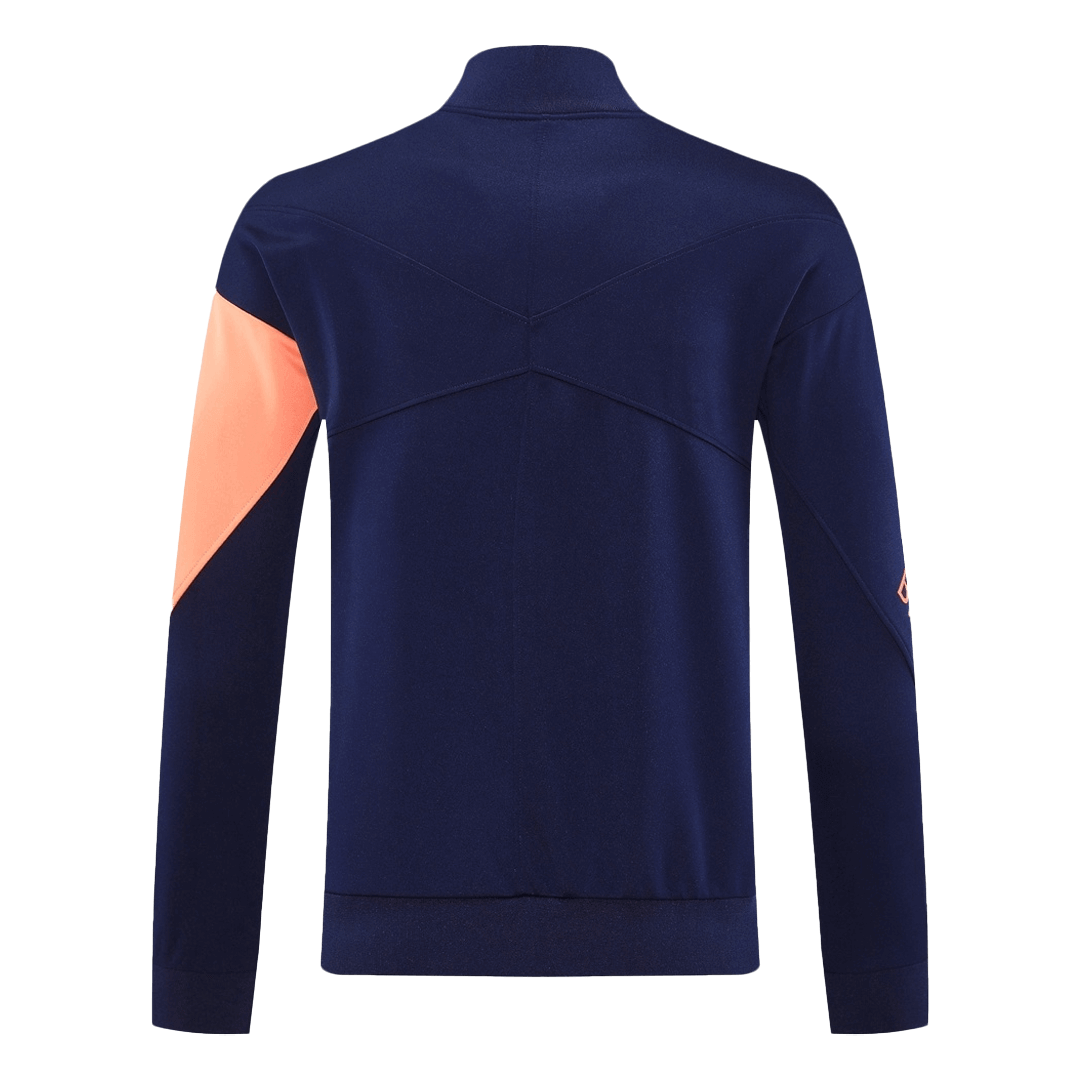 Zestaw Barcelona Training Jacket 25/26 (kurtka + spodnie) granatowo-pomarańczowy