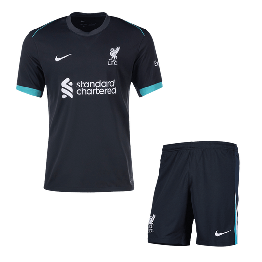 Zestaw wyjazdowy Liverpoolu (koszulka + spodenki)