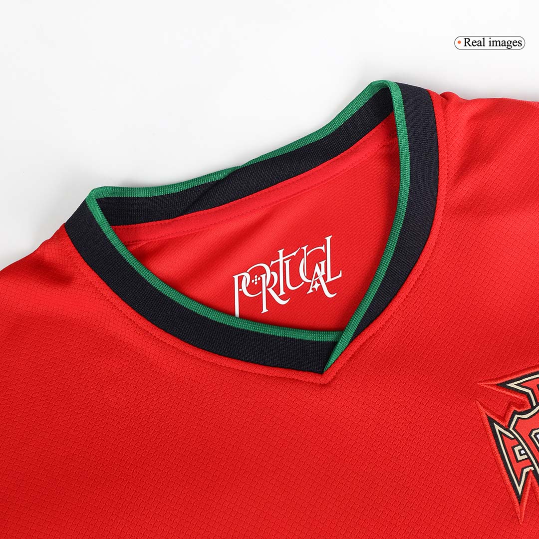 Koszulka piłkarska R.LEÃO #17 Portugalia domowa na Euro 2024