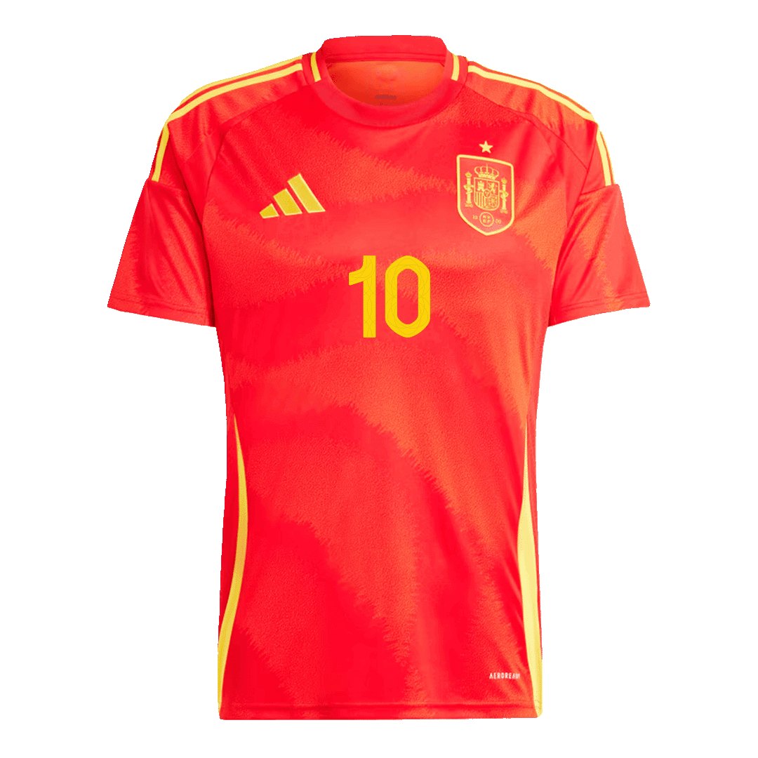 Koszulka domowa reprezentacji Hiszpanii OLMO #10 na Euro 2024