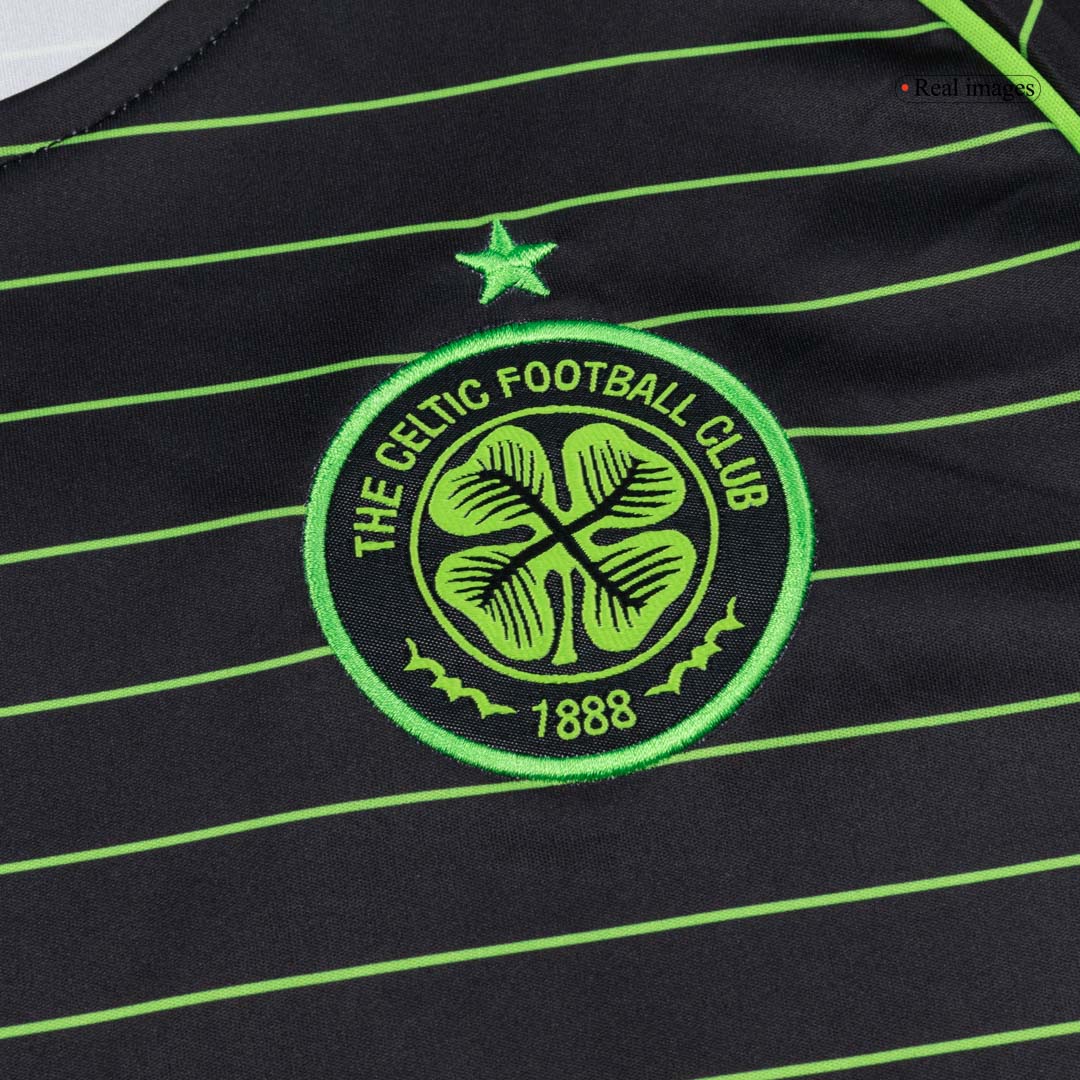 Koszulka wyjazdowa Celticu 2025/26 w kolorze czarnym