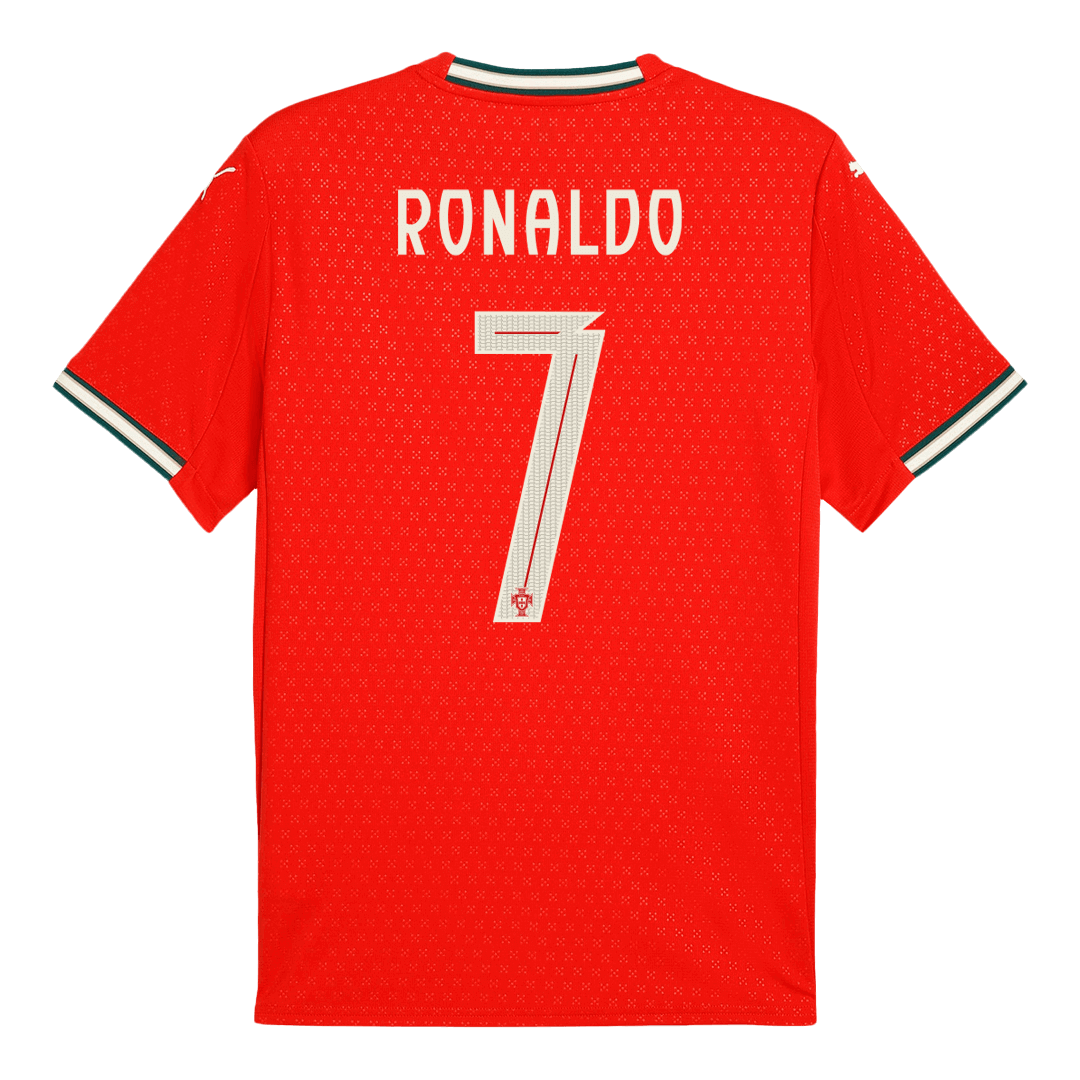 Koszulka domowa RONALDO #7 Portugalia 2025