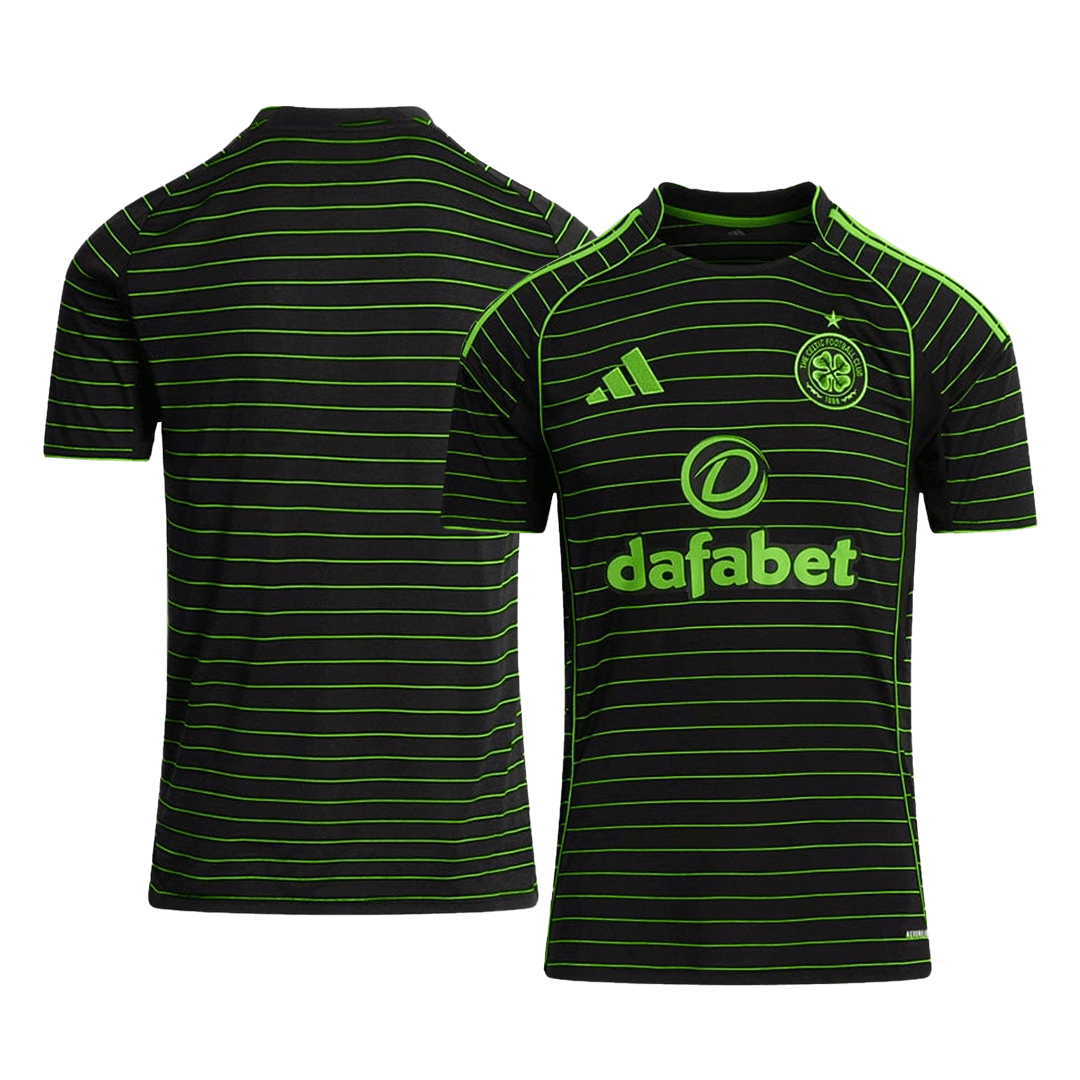 Koszulka wyjazdowa Celticu 2025/26 w kolorze czarnym