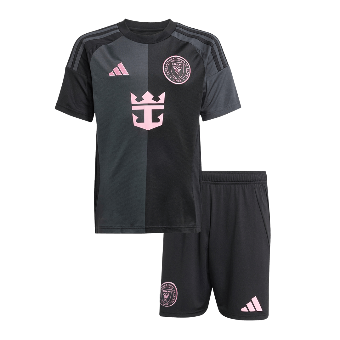 Dziecięcy zestaw wyjazdowy Inter Miami CF (koszulka + spodenki) 2025