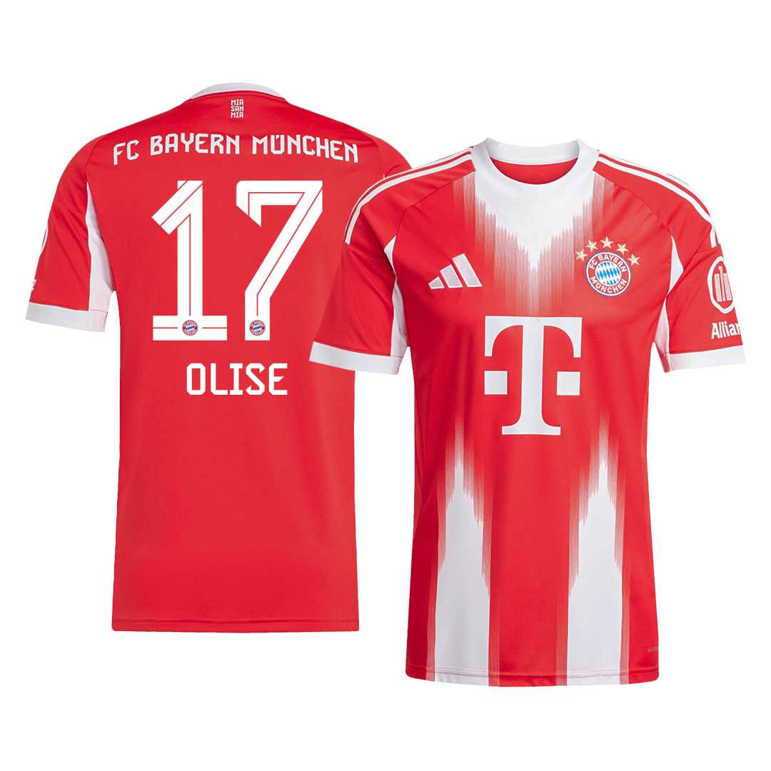Koszulka domowa OLISE #17 Bayern Monachium 2025/26