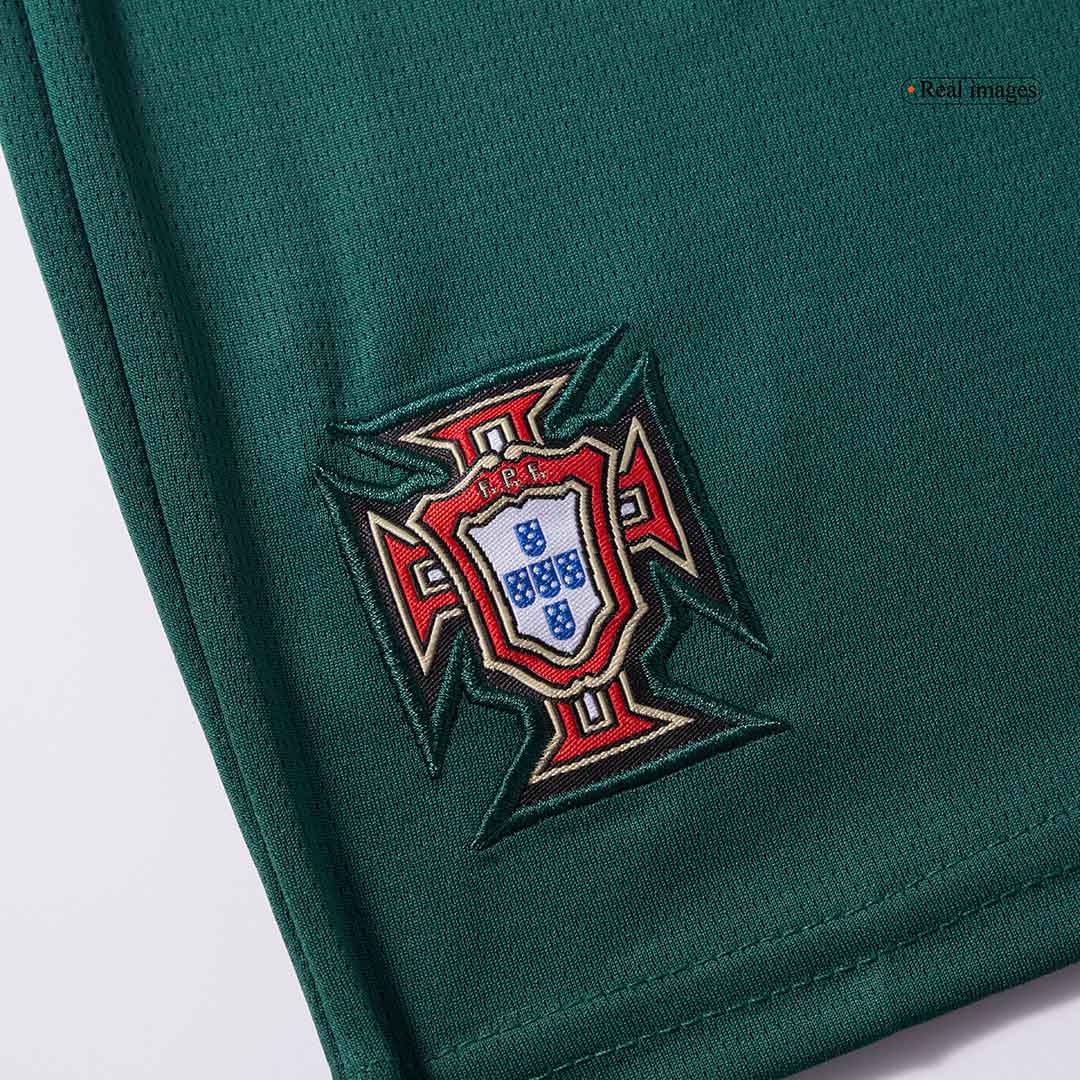 Dziecięcy zestaw piłkarski Portugalii (koszulka + spodenki) 2025, czerwony