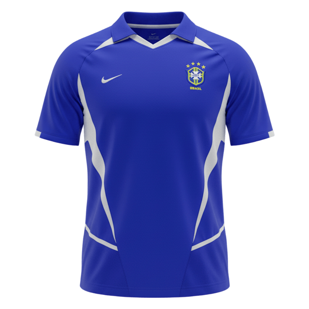 Koszulka wyjazdowa reprezentacji Brazylii z 2002 roku