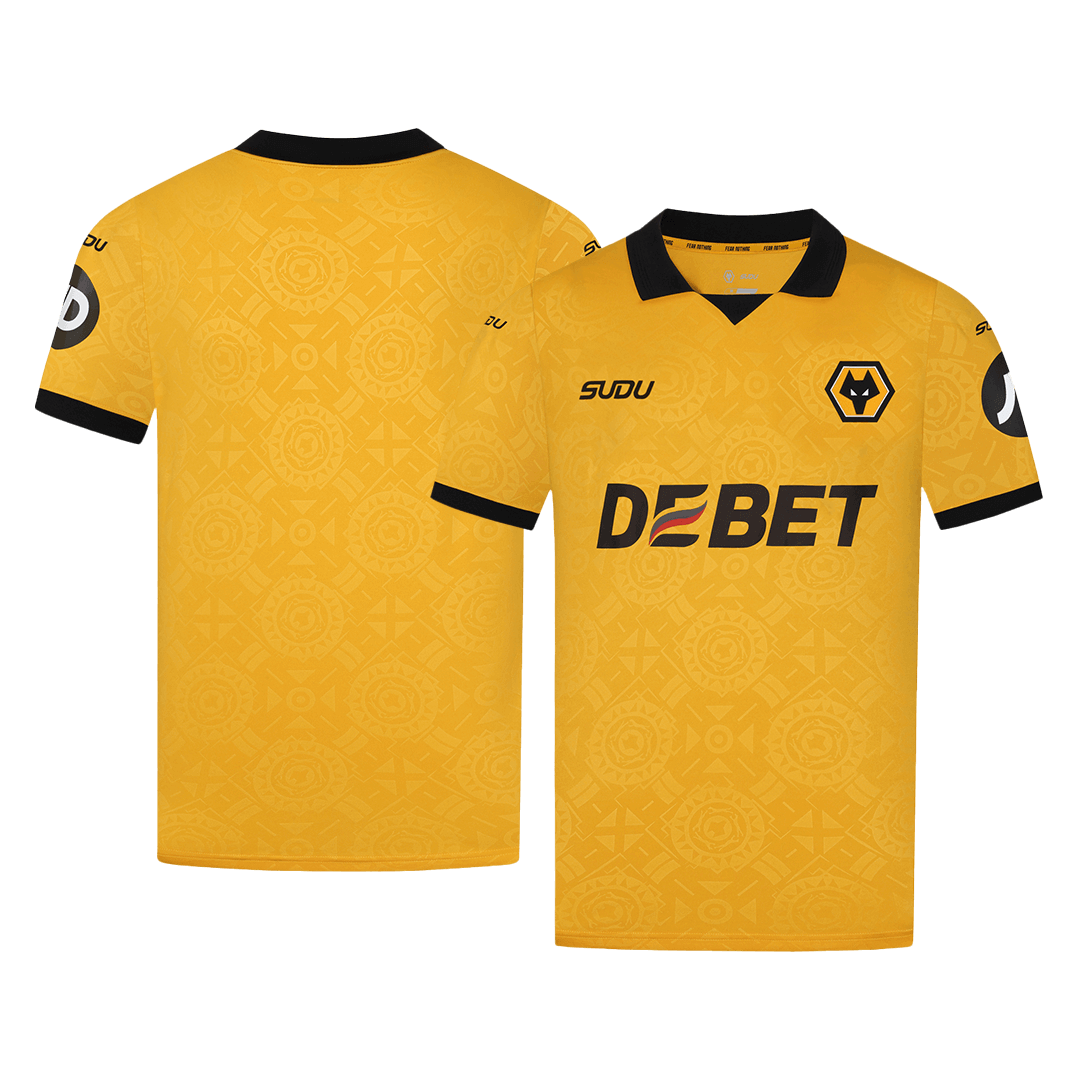 Koszulka domowa Wolves 2025/26 żółta