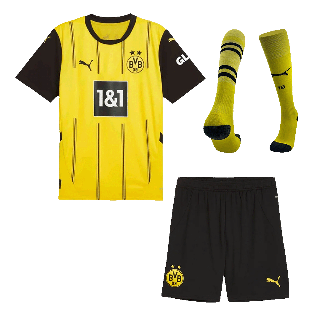 Zestaw domowy Borussii Dortmund (koszulka + spodenki + skarpetki)