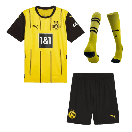Zestaw domowy Borussii Dortmund (koszulka + spodenki + skarpetki)