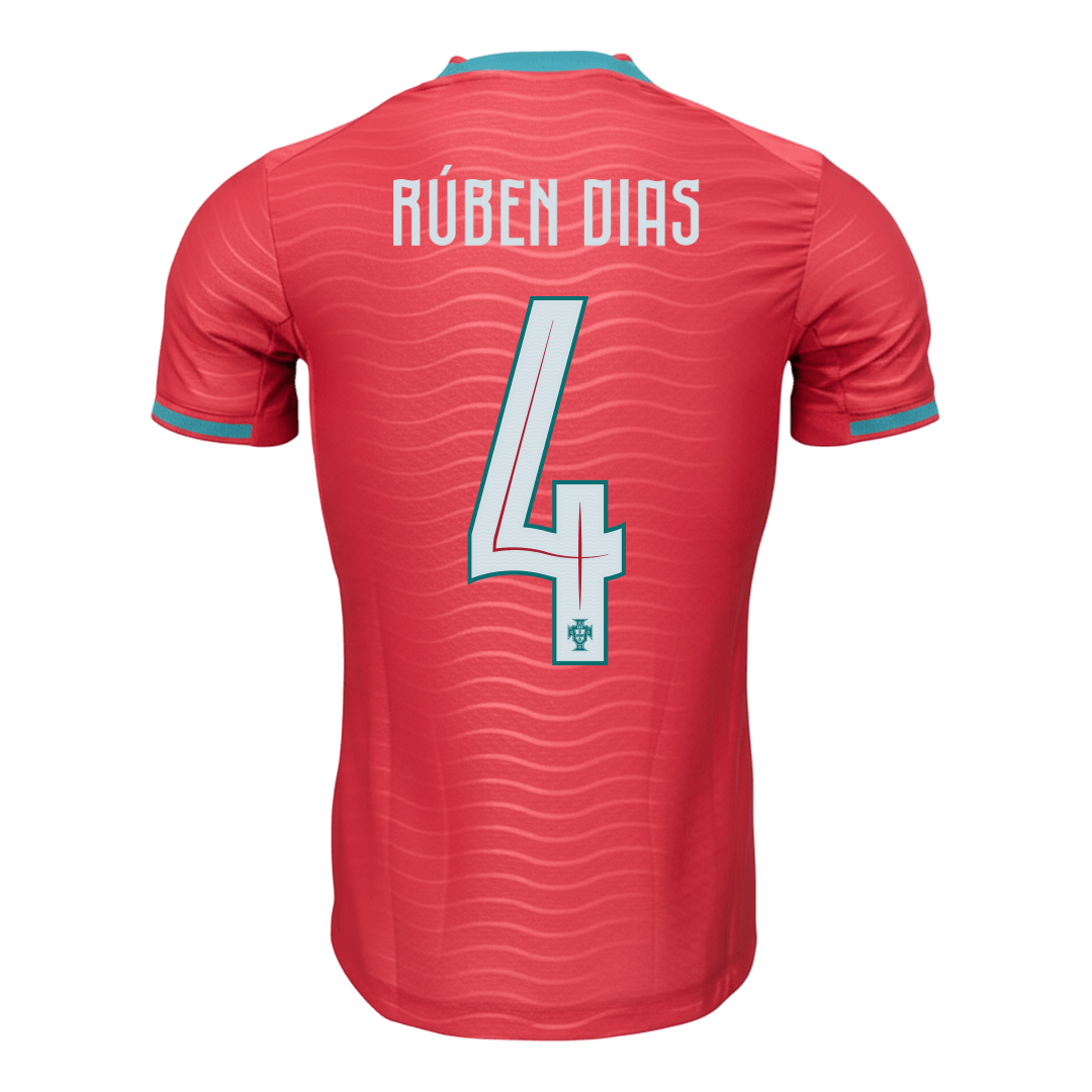 Autentyczna koszulka piłkarska RÚBEN DIAS #4 Portugalia 2026