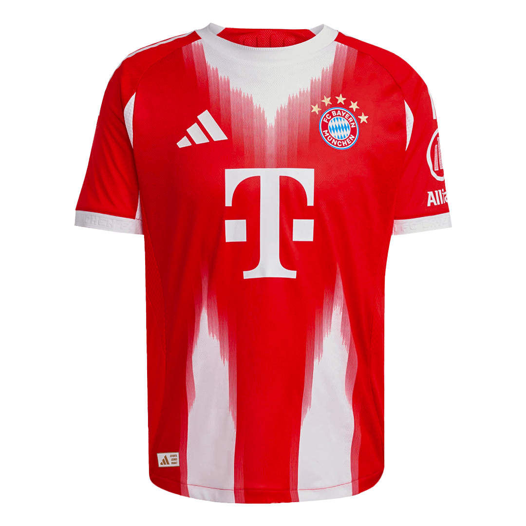 Oryginalna koszulka domowa KANE #9 Bayern Monachium 2025/26 w kolorze czerwonym