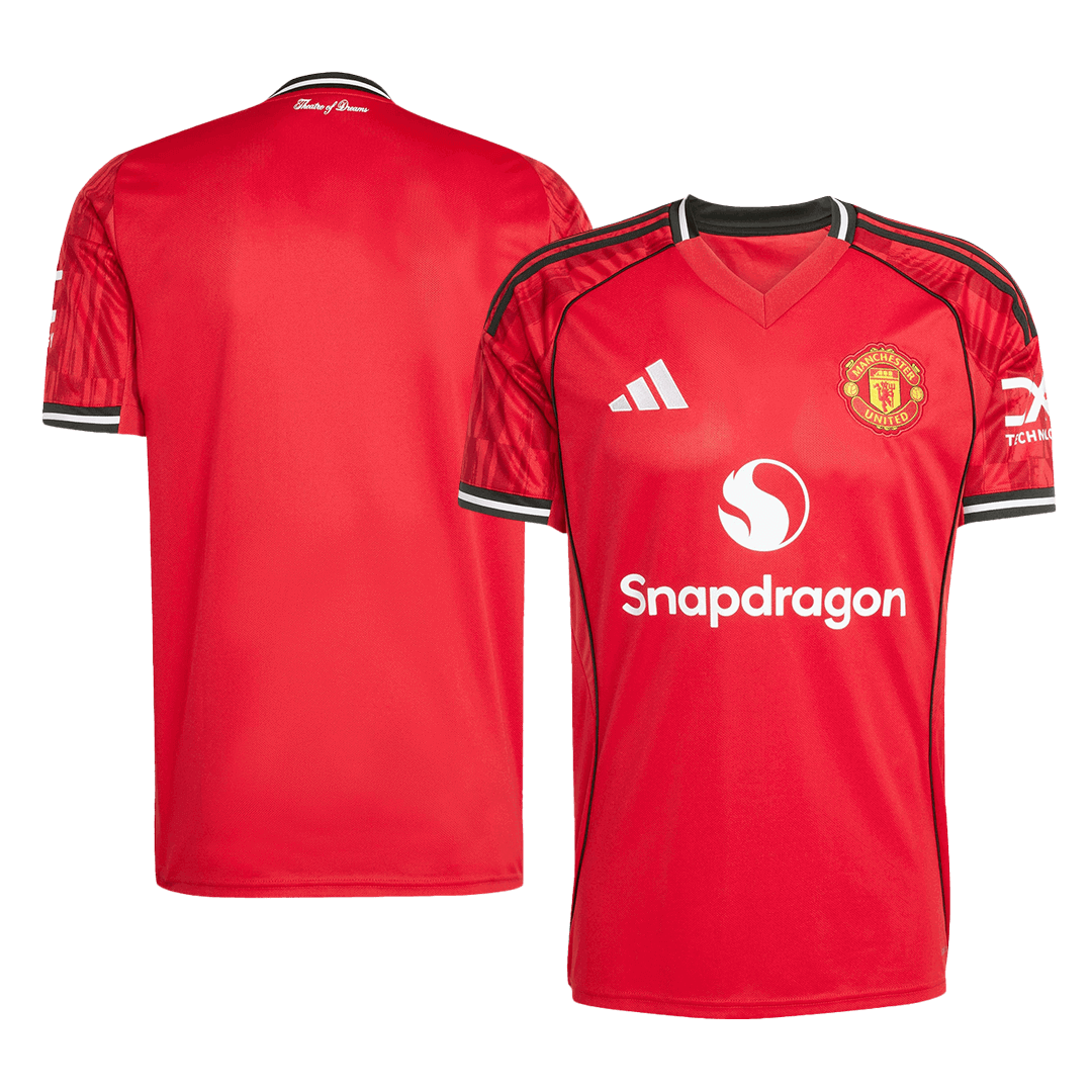 Koszulka domowa Manchesteru United 2025/26 w kolorze czerwonym