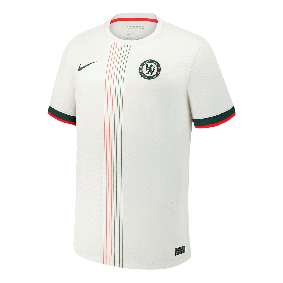 Koszulka wyjazdowa Chelsea 2025/26, biała