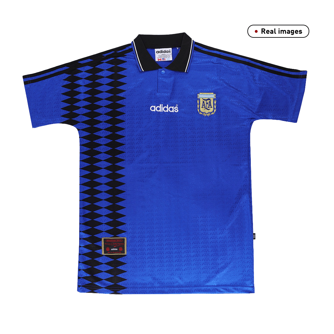 Koszulka wyjazdowa reprezentacji Argentyny nr 10 (koszulka + spodenki) 1994