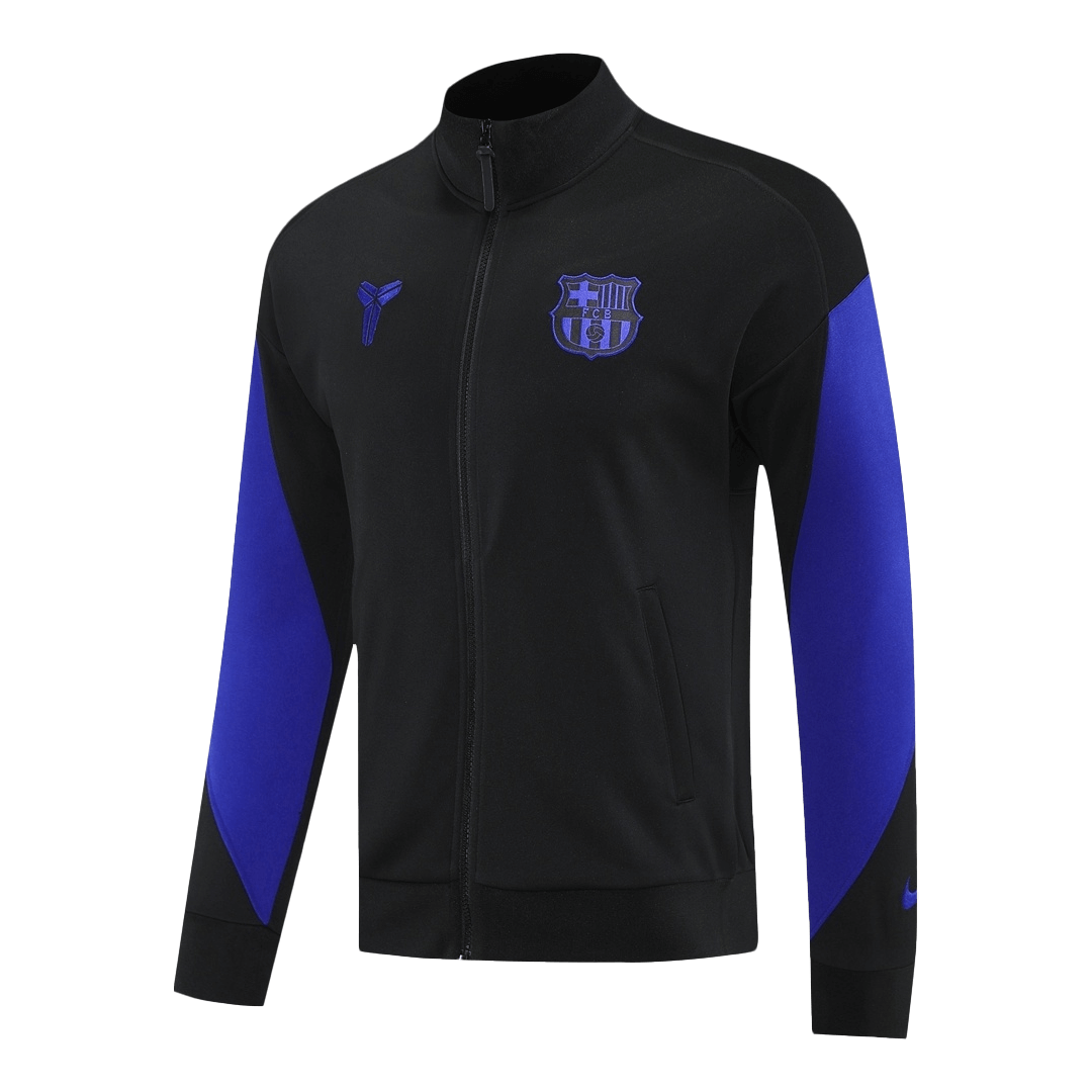 Zestaw Barcelona Training Jacket 25/26 (kurtka + spodnie) czarno-fioletowy