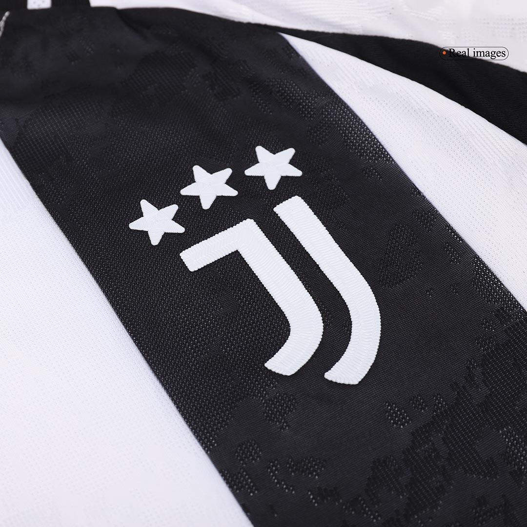 Oryginalna domowa koszulka piłkarska Juventusu 2024/25