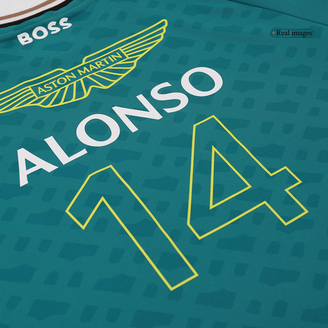 Koszulka kierowcy Fernando Alonso z Aston Martin Aramco Cognizant F1 Racing Team 2024