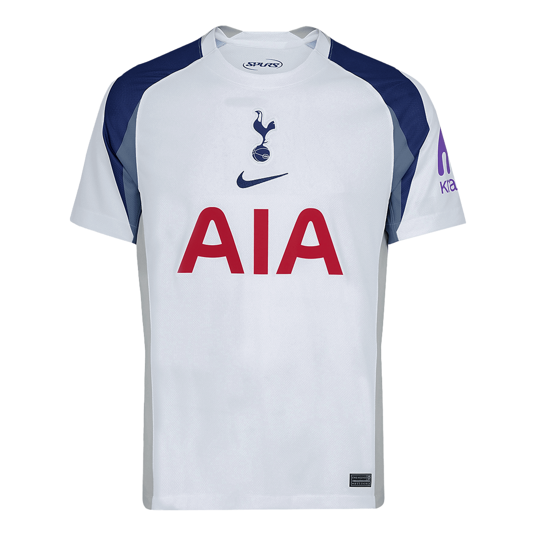 Koszulka domowa XAVI #7 Tottenham Hotspur 2025/26, biała – UCL